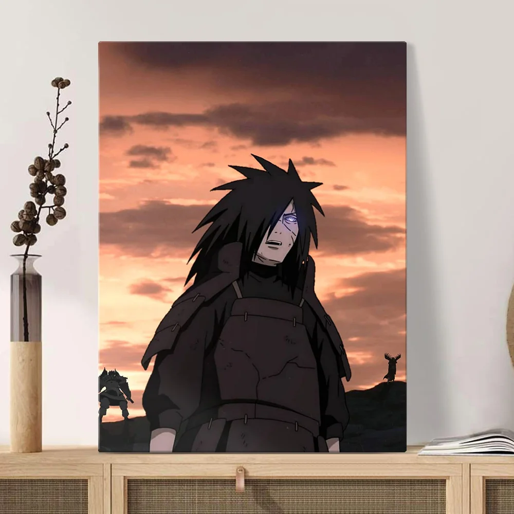 zxianc Obito Uchiha Anime máscara Lienzo Pintura Pared Arte Carteles  Impresiones imágenes Sala de Estar decoración del hogar-50x70cm sin Marco :  : Hogar y Cocina