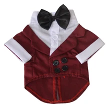 Костюм для собак; одежда; смокинг; дышащая модная одежда для свадебной вечеринки; LXY9