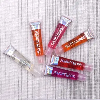 

Transparent Tube Colorless Moisturizing Lip Oil Lip Gloss Waterproof Lip Stick Long Lasting Liquid Lipgloss Cosmetics TSLM1