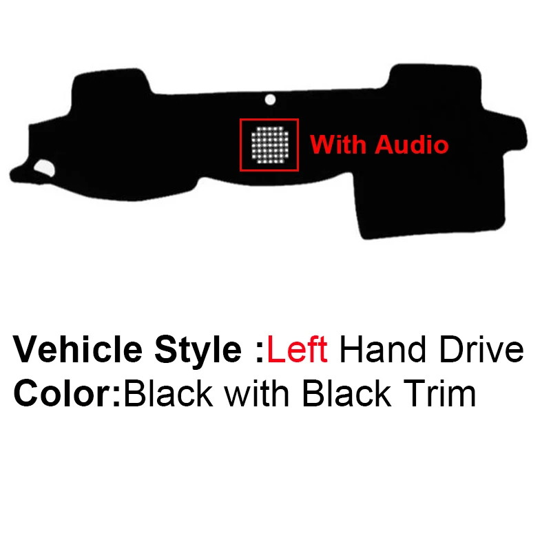 LHD Black with Audio