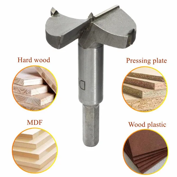 32-55mm Forstner Drill Bit Woodworking Boring Hole Saw Cutter