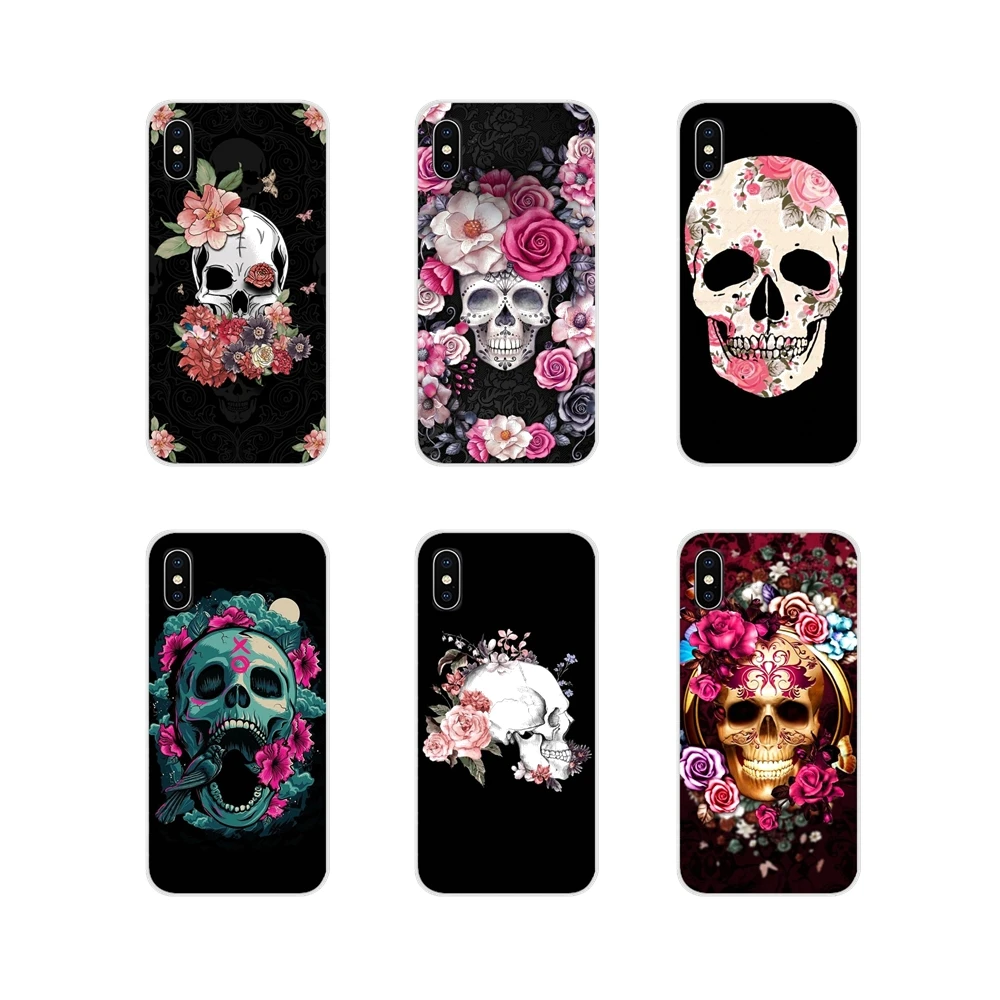 Прекрасный скелет для Samsung Galaxy S2 S3 S4 S5 Mini S6 S7 Edge S8 S9 S10E Lite Plus Аксессуары чехлы