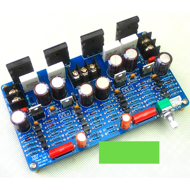 

KYYSLB 100W*2 HIFI High-power Amplifier Fever Tube Fully Symmetrical Discrete Components 2.0 Channels Amplifier Board Parts