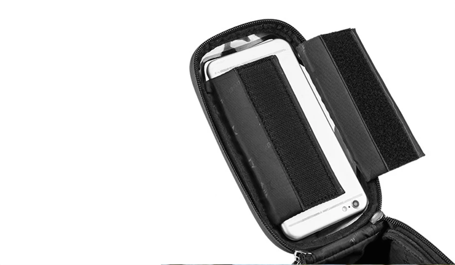 Непромокаемый держатель для велосипедной сумки с передней трубкой, держатель для велосипедного телефона 6 дюймов, чехол для мобильного телефона, сумка для сенсорного экрана, Аксессуары для велосипеда