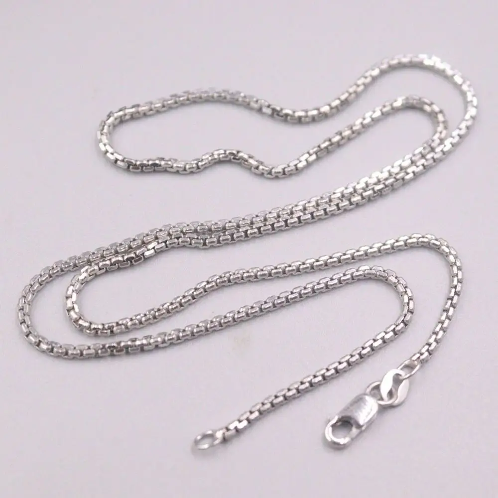 Pure 18k White Gold Necklace 1.8mm 