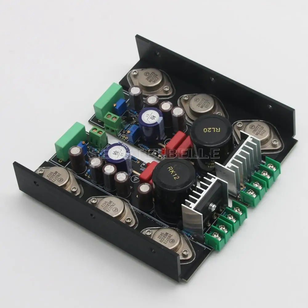 Собранная Плата усилителя мощности звука класса A HD1969 Hi-Fi стерео Motorola золотой