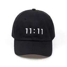 11: 11 11 бейсбольная кепка для мужчин и женщин, Солнцезащитная бейсболка в стиле хип-хоп, летняя, одинаковая