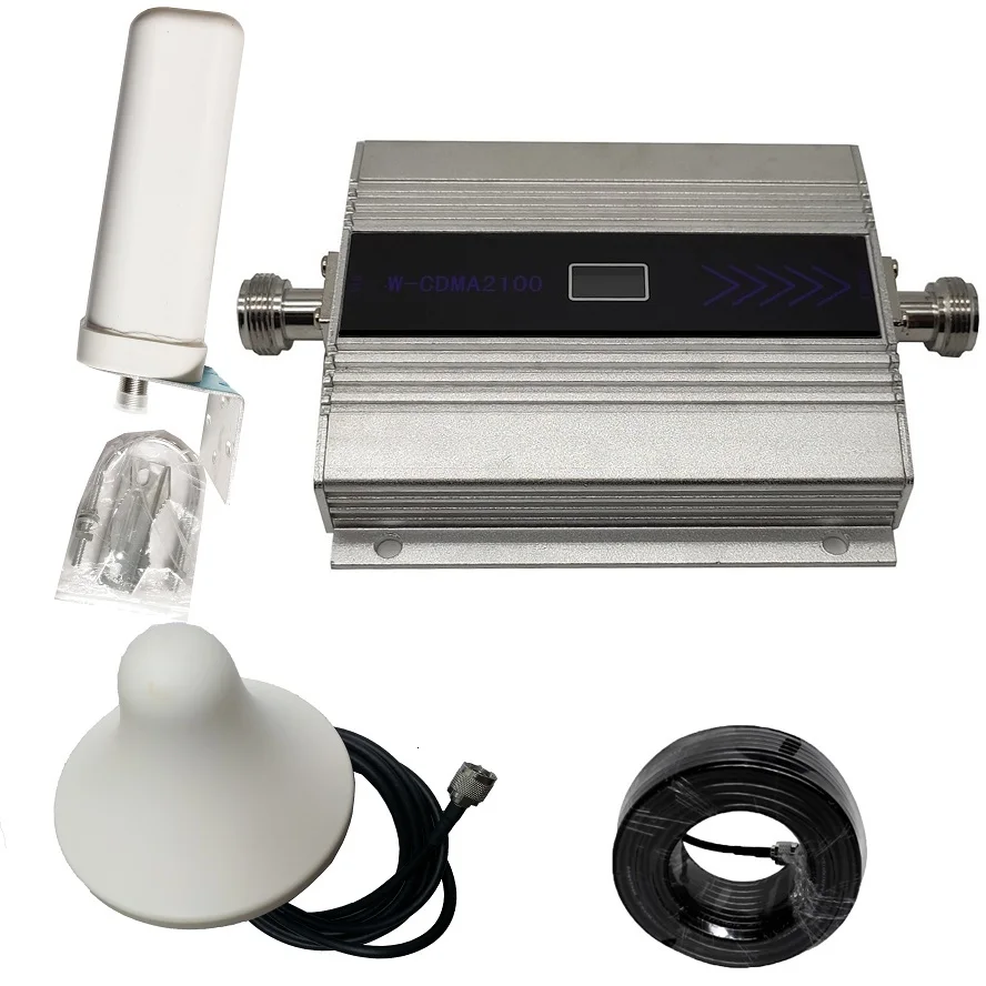 

Full Set (LTE Band 1) 2100 MHz UMTS Mobile Signal Booster 3G (HSPA) WCDMA 2100MHz 3G UMTS Cellular Repeater Amplifier