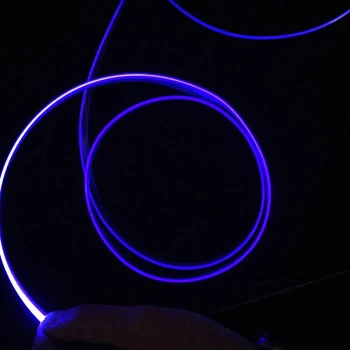 

Decorative Interior Light Strip Lamp Flexible Water Resistant Light Dash 12V Wire Trim Mounting Atmosphere