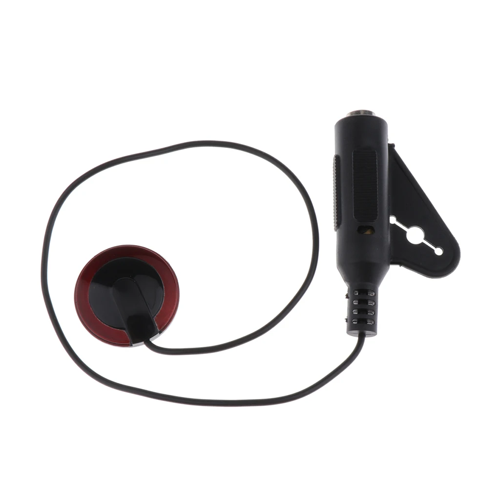 Internal Piezo Transducer Pickup For Acoustic Guitar Ukulele, Mandolin, Lute