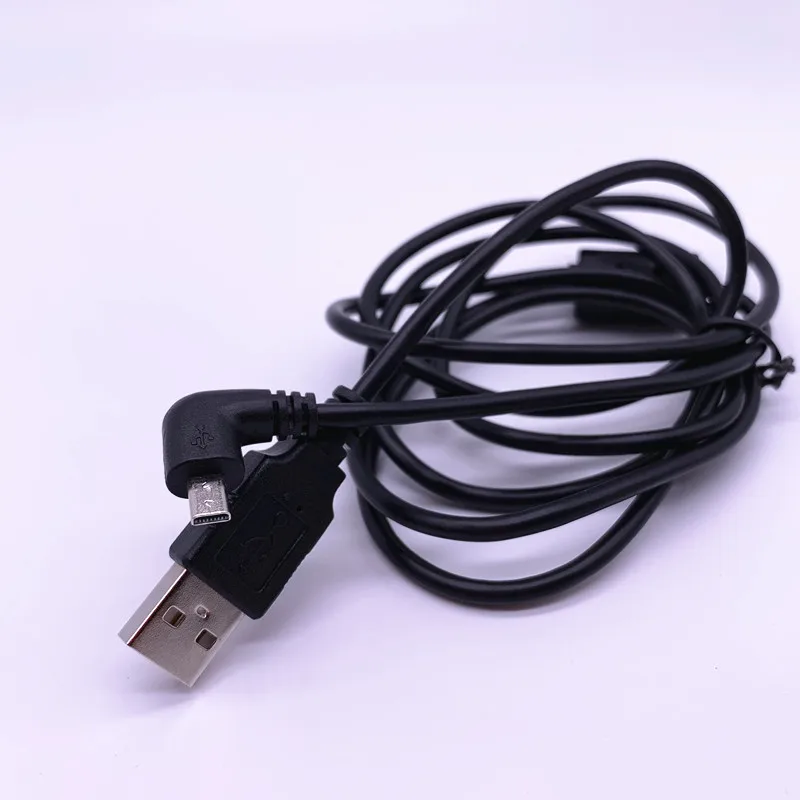 USB штекер к проводу 8-контактный левый Угловой 90 градусов кабель для передачи