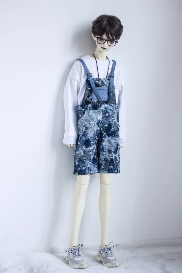 Кукла BJD одежда для 1/3 1/4 MSD джинсы с разрезом пояс аксессуары кукольных штанов |
