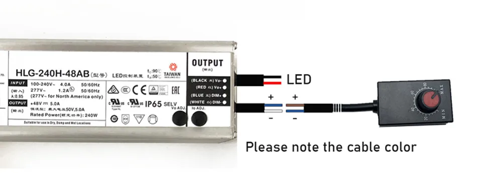 nenhum pedido de energia dc mini botão dimmer controlador rotary switches pwm singal para controle único dimmable luzes led