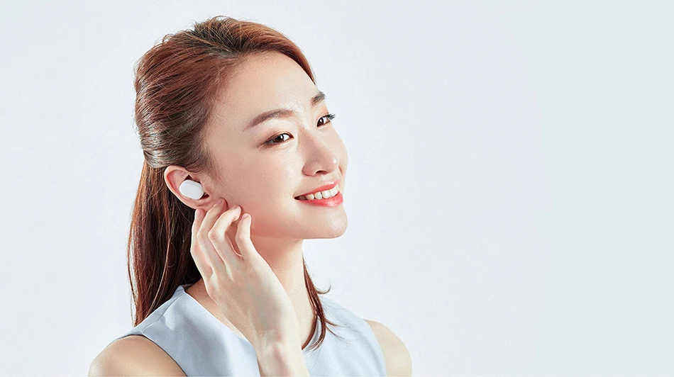 Xiaomi mi AirDots TWS Bluetooth наушники беспроводные наушники-вкладыши гарнитура с mi c и зарядной док-станцией Молодежная версия