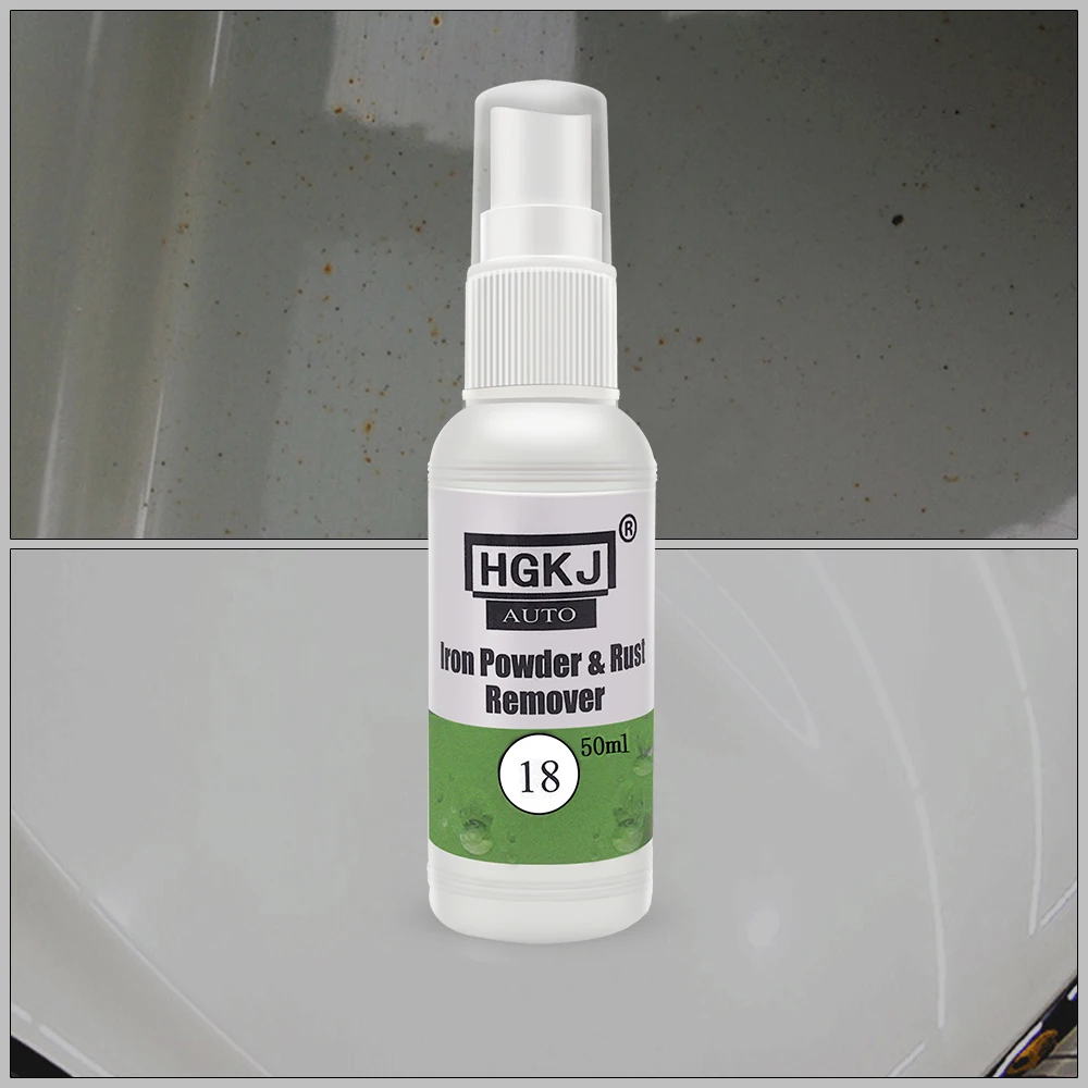 1 шт. HGKJ-18-50ml автомобиля Краски колеса железный порошок пятна ржавчины для чистки агент обод колеса очиститель автомобильный покрытие поставки уход за дисками