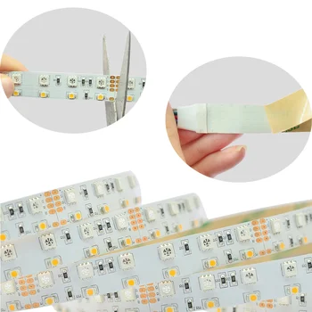 

Waterproof dual row RGBW DC24V 3528&5050SMD 600LEDs Flexible LED Strip Light