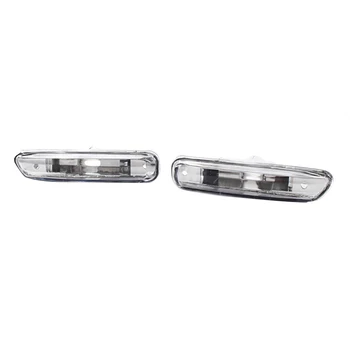 

1 Pair 63138370719/63138370820 Side Marker Light Fender Side Lights Without Bulb Replacement for BMW 3 Series E46 99-01