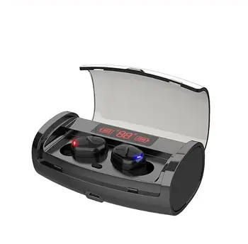 

M18 Bluetooth 5.0 Earphone Wireless Earphones Stereo Sport Headphone Wireless Earbuds with 2600mAh Power Bank For Phone