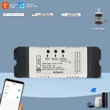 Беспроводной переключатель 2CH Tuya, модуль переключателя Wi-Fi, приложение Smart life, дистанционное управление, «сделай сам» Умный дом, реле 2 клавиш...