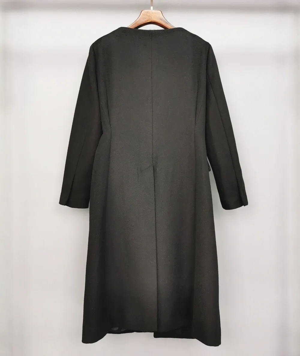 winner new women V neck woolen jacket coat female long outerwear coat ddxgz2v 11.10