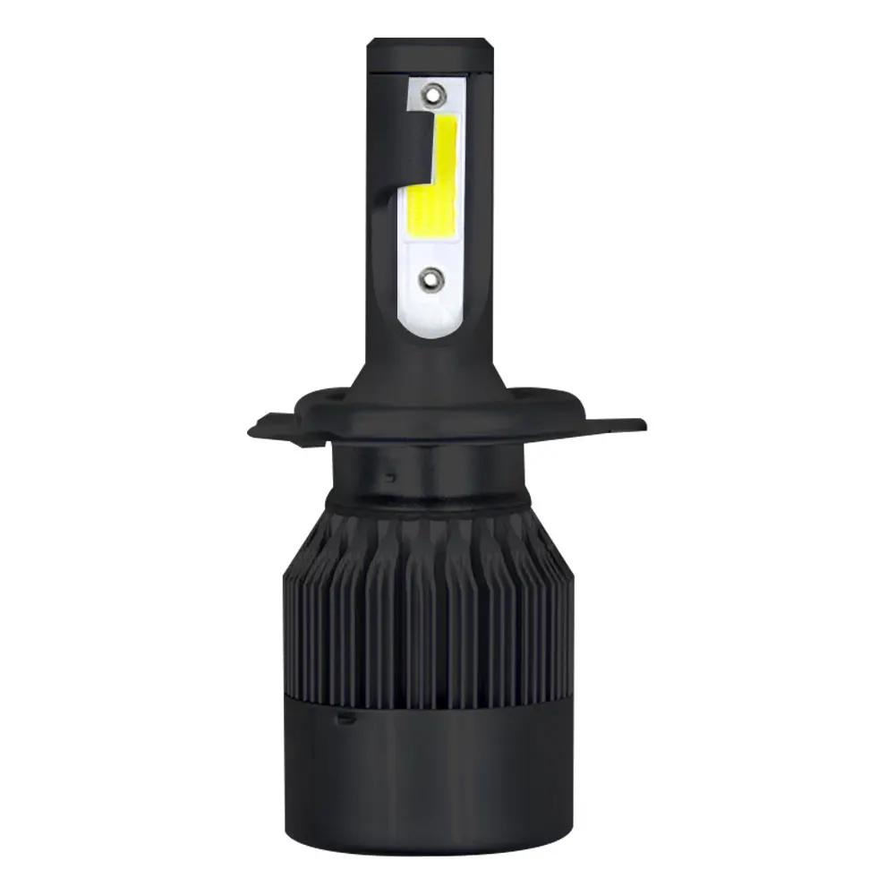 Vehemo H4/HB2/9003 12 В постоянного тока, передний светодиодный противотуманный светильник, безопасность, высокая мощность, автомобильные аксессуары, светодиодный светильник на голову, сменный