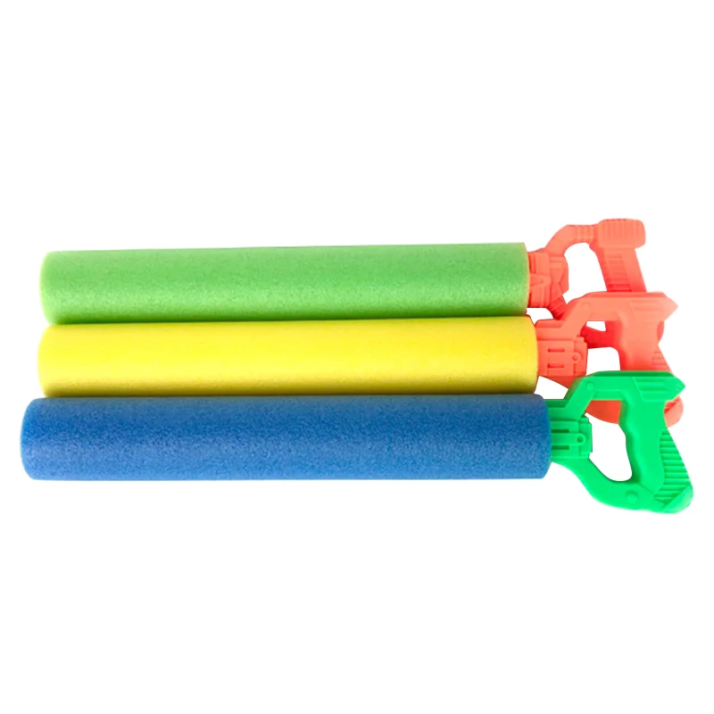 Promo  Pull-Type Eva Straight Water Cannon Sponge Water Jet Toy Children Beach Drifting Toy Water Cannon