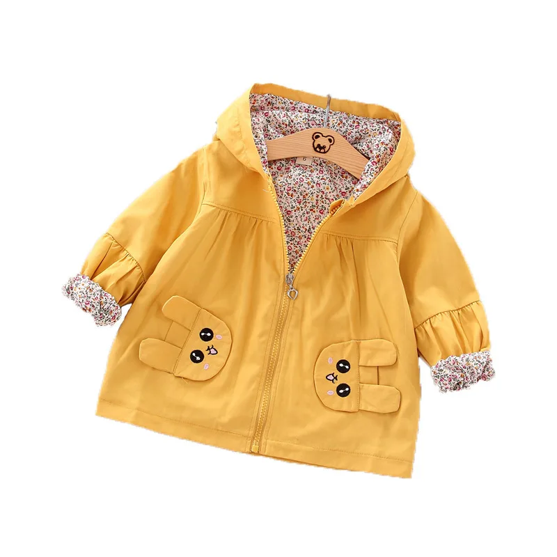 

Spring Autumn Children Casual Clothes Suit Baby Girls Cartoon Hooded Coat Pants 2Pcs/set Toddler Cotton Clothing Kids Sportswear