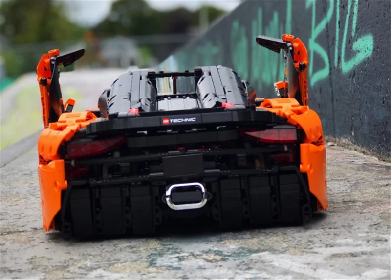 MOC-30506 Technic RC пульт дистанционного управления Koenigsegg Regera строительные блоки Модель автомобиля игрушки Набор DIY развивающие подарки для детей