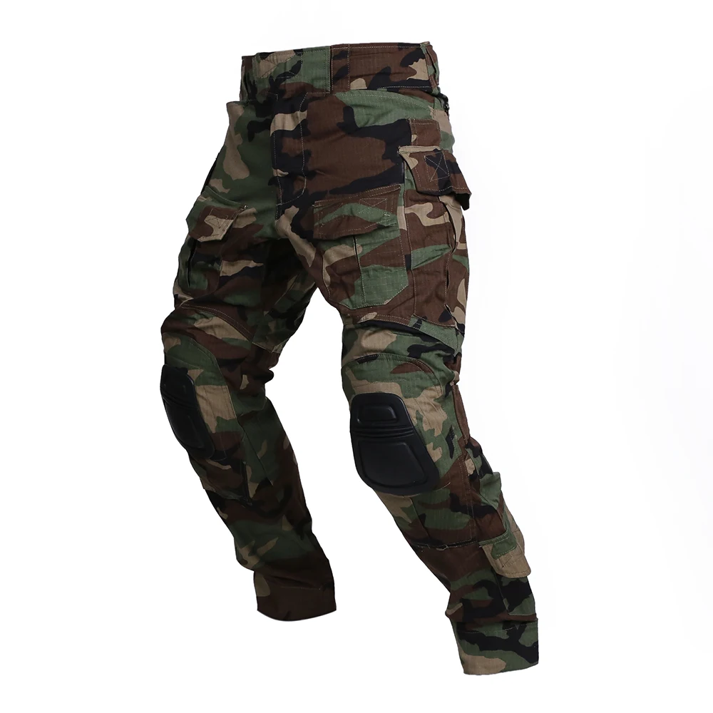 Emersongear 전술 훈련 바지 Gen 3 Mens Cargo Trouser 슈팅 Airsoft Hunting Wargame 전투 하이킹 사이클링 WL EM7044