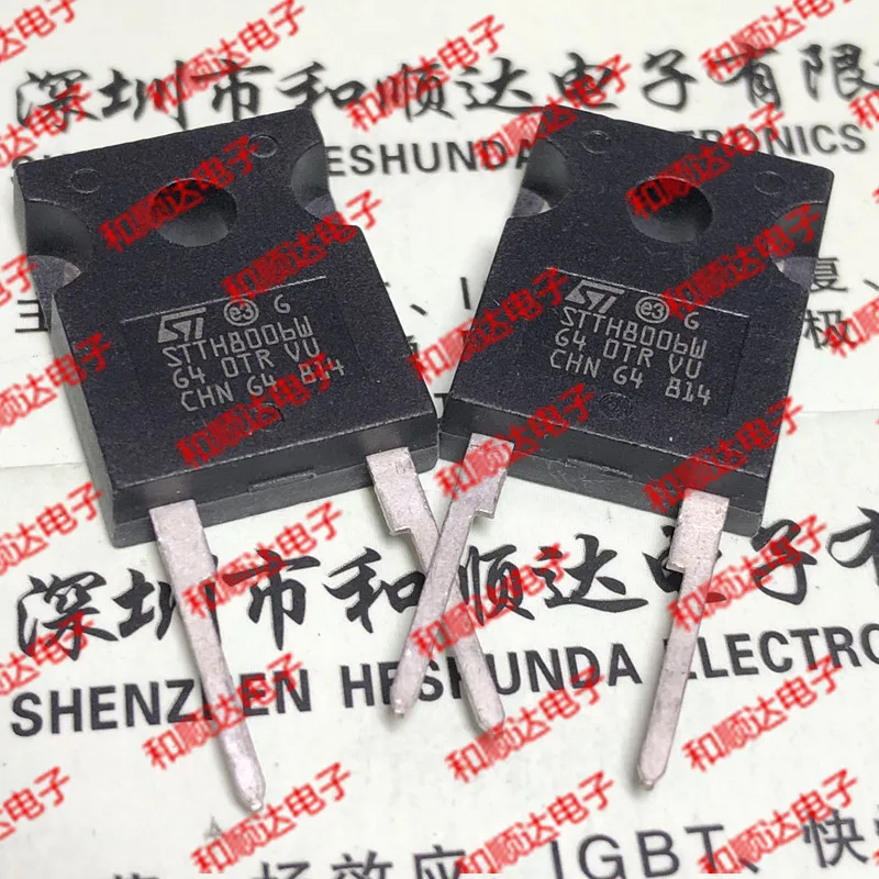 5 шт./лот STTH8006W-247 600V 80A