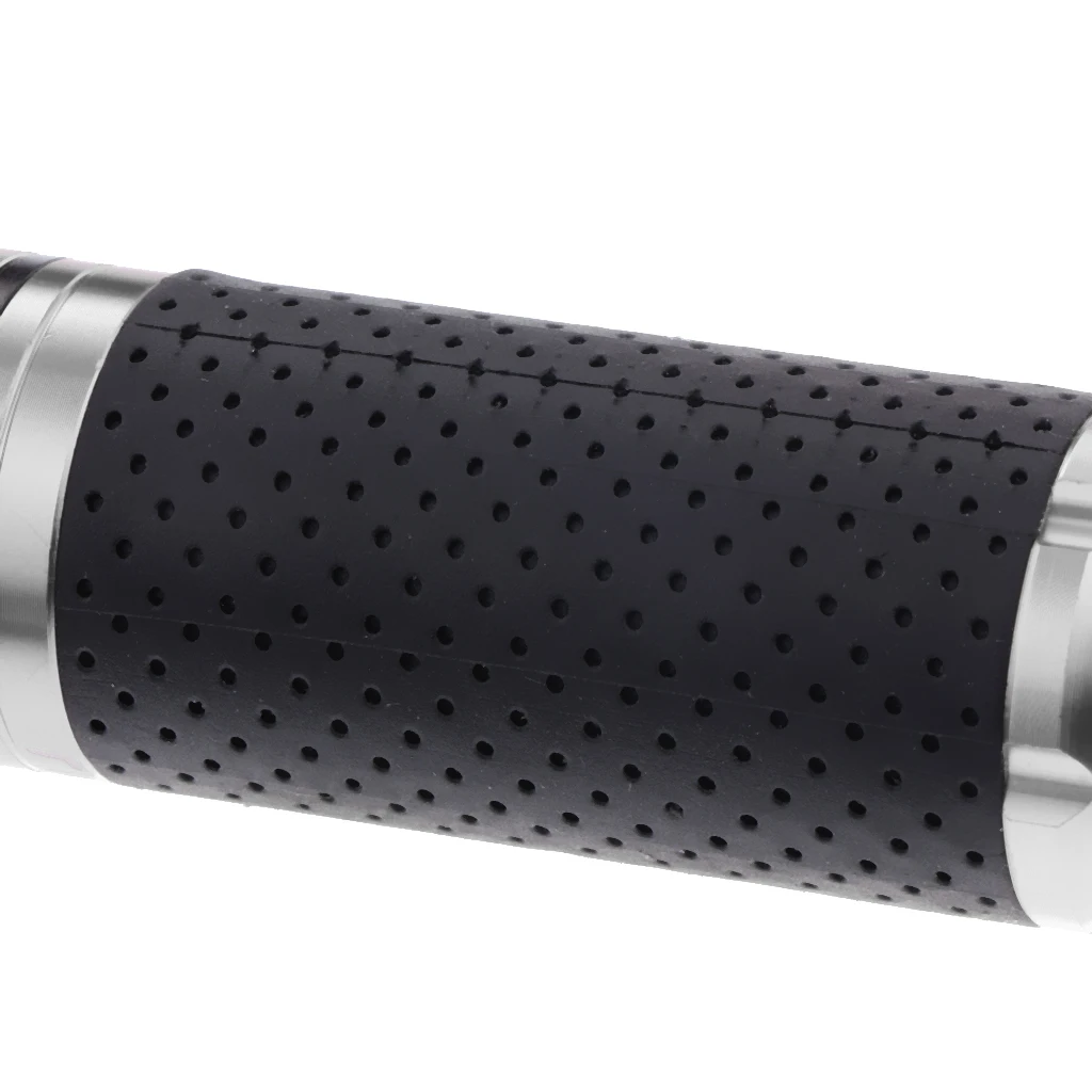 7/8inch Motorcycle Grips Non Slip Rubber Bar End Thruster Motorcycle Comfort Hand Handlebar Grip Thruster Grip