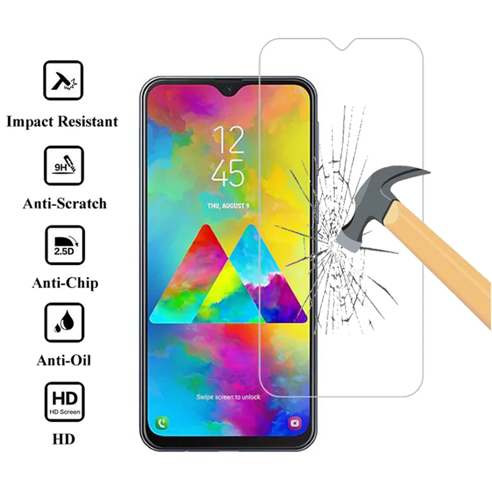 

protective film for samsung galaxy M30 M20 M10 tempered glass for samsung M30s phone screen protector on the galss smartphone