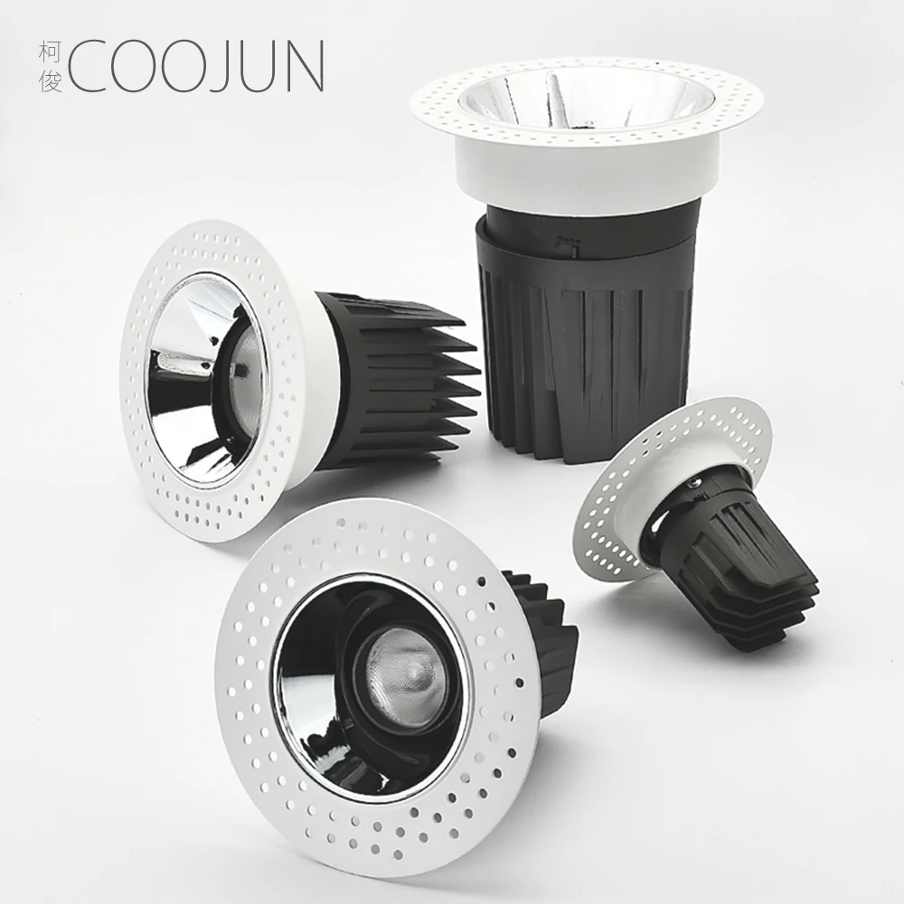 COOJUN Focos Потолочный точечный светильник LED Плафон Opbouw Рамка 220V Витрина 5W 7W 12W 20W