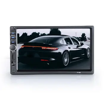 

7 inch screen car MP5 player 7018 standard resistance screen + camera Supports function folder Supports remote control