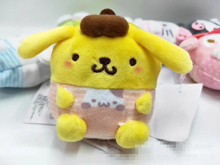 8/лот 8 см плюшевый Кошелек НОВЫЙ Sanrio KT My melody Мягкий мобильный Cinnamoroll Собака чучела