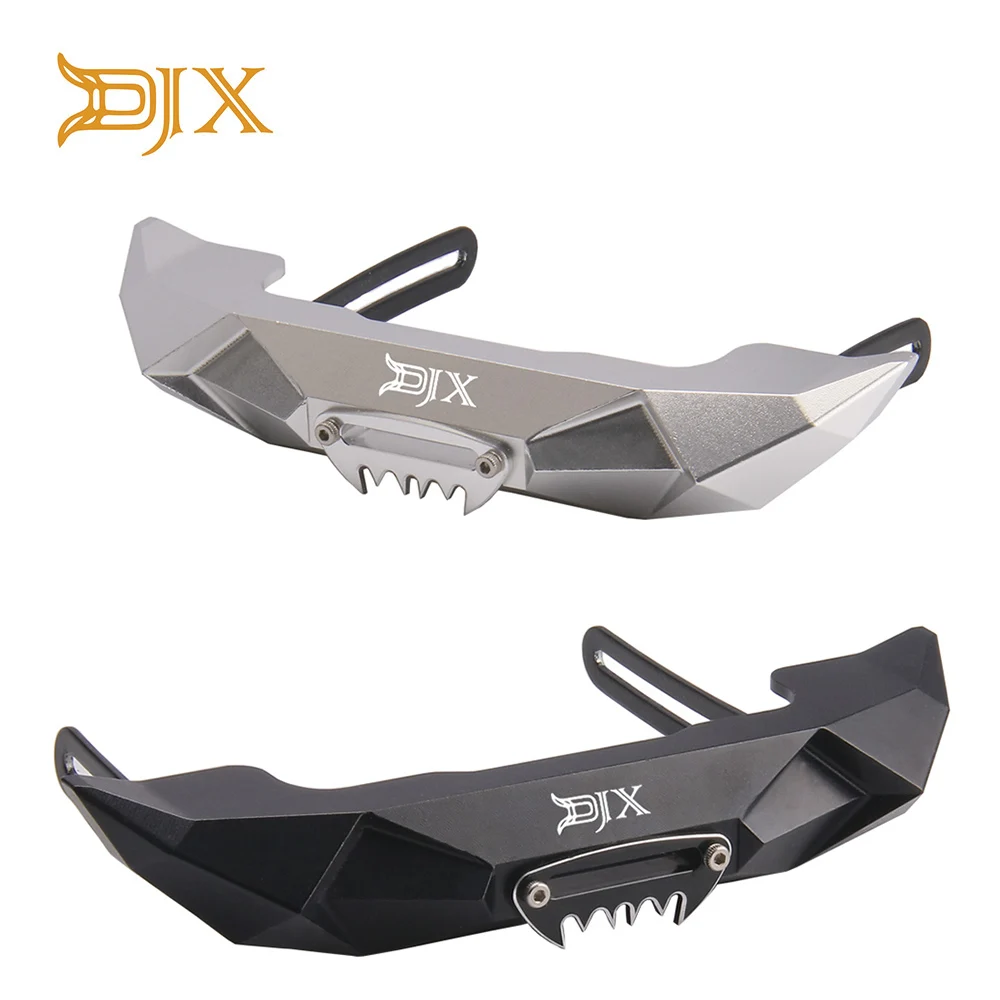 DJX Metal Front Bumper SHARK for 1/10 Rock Crawler Axial SCX10 90046 Traxxas TRX4 RC4WD D90 TF2 TAMIYA CC01 | Игрушки и хобби