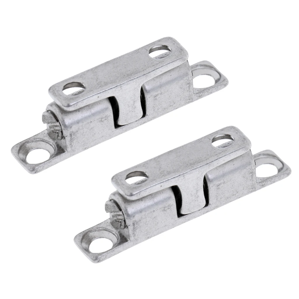2 Pieces Cupboard Drawer Closet Double Ball Tension Catch 42mm Door Latch Hardware