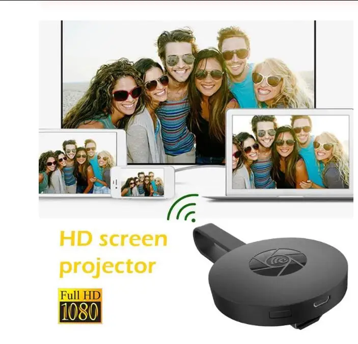 2,4G 1080P беспроводной HDMI Wifi Дисплей приемник зеркальный экран Miracast Airplay медиа поток HDTV ключ для YouTube, Netflix