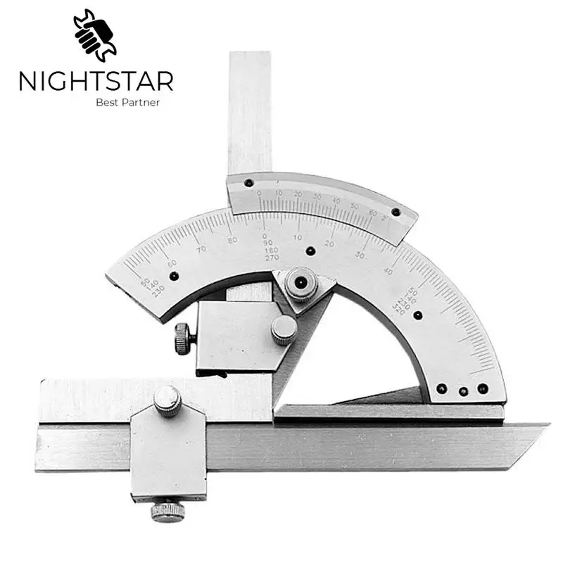 Angle Gauge High Accuracy Universal Durable Professional Practical for Woodworking Carpenter Bevel Protractor Angle Gauge High Accuracy Universal Durable Professional Practical for Woodworking Carpenter Bevel Protractor