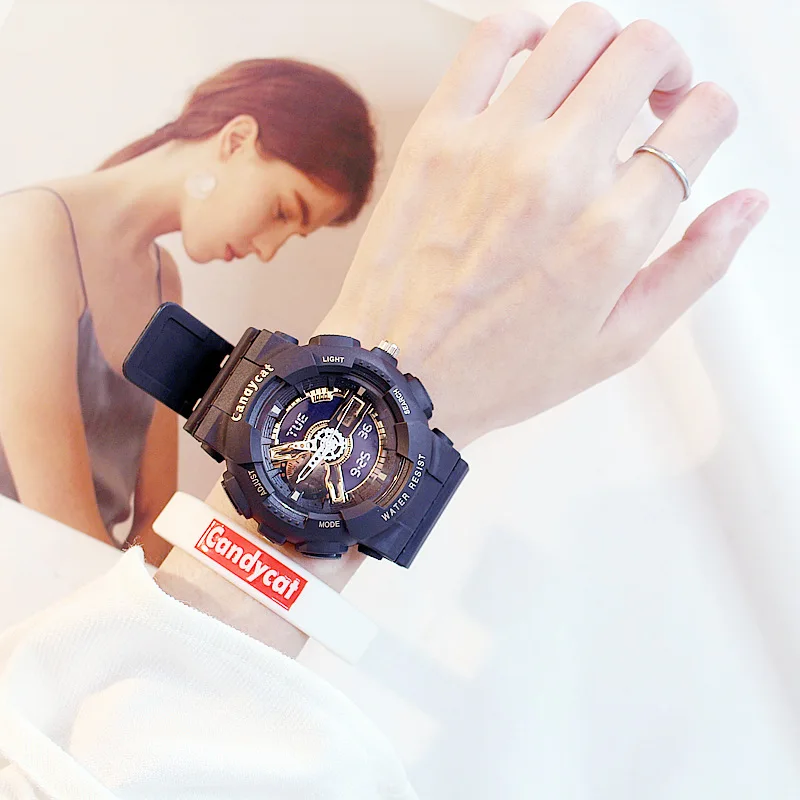 Роскошные мужские белые спортивные часы светодиодный цифровые военные спортивные кварцевые часы повседневные часы S Shock часы женские мужские часы