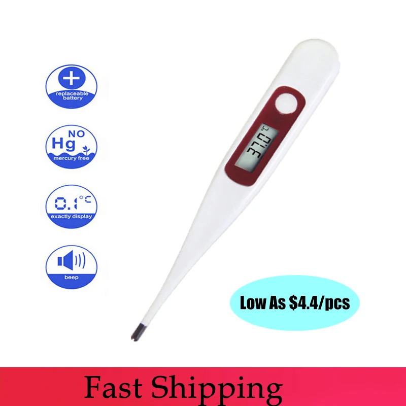 

Fast Shipping Digital LCD Thermometer Child Body Fever Temperature Measurement Baby Care Medical Baby Thermometer