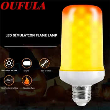 

Hongcui Flame Lamp Simulation Dynamic Flashing Atmosphere Lamp Restaurant Bar KTV Decoration Lamp