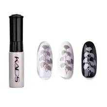 KADS Красоты Ногтей Лак для Стемпинга Штамп Польский 1 Бутылок Штамповка Лак Для Ногтей Для Штамповки Ногтей Акриловая Краска DIY Украшения Искусства Ногтя