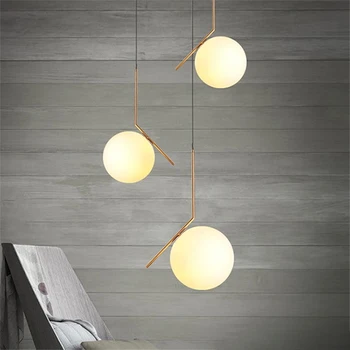 

Living Room Floor Lamps Standing Lights Ball Lighting LED Iron Bedroom Glass Modern Indoor Minimalist Home Decor Restaurant E27