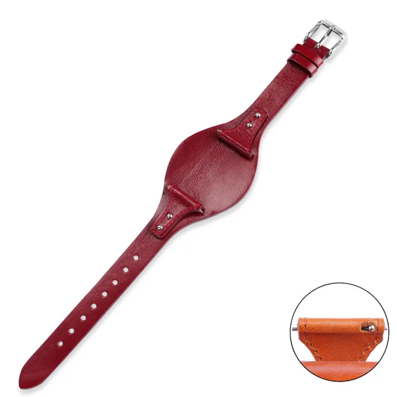 Bracelet De Montre Respirant 18mm - Compatible Fossil ES4045 ES4114 Etc. - Cuir Souple Sans Odeur