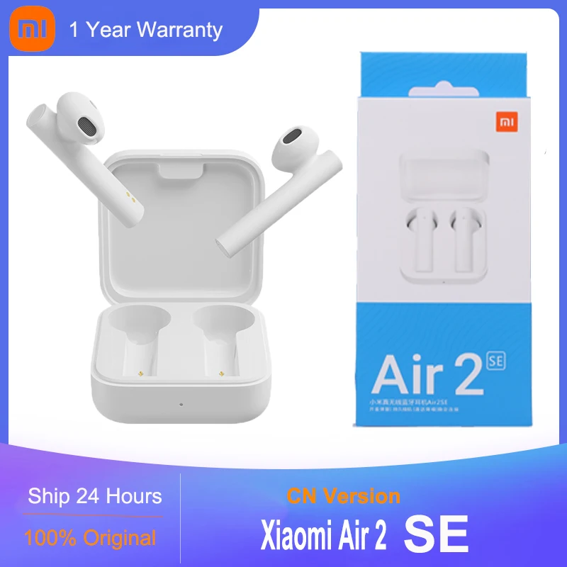 Беспроводные наушники Xiaomi Air2 SE TWS с поддержкой Bluetooth 2 Basic Air сенсорным управлением