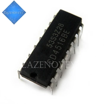 

10pcs/lot CD4516BE DIP16 MC14516BCP MC14516 CD4516 DIP 4516BE DIP-16 new and original IC In Stock