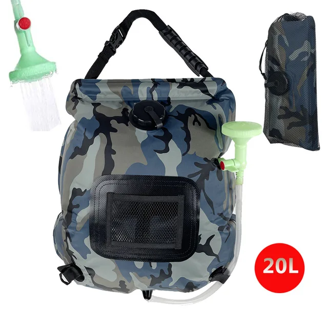 20L Camping Solar Shower Bag Lifestyle Camping Accessories » Adventure Gear Zone 8