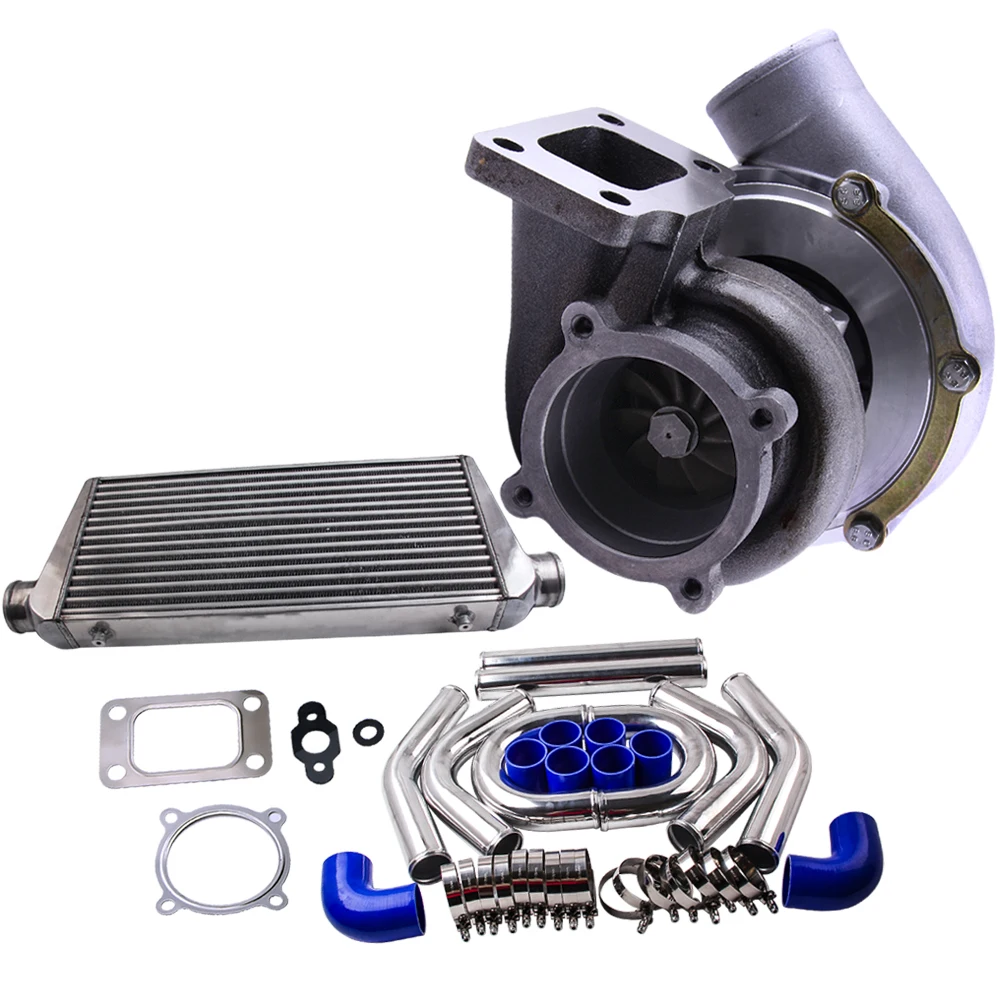 GT3582 GT35 Turbo универсальный турбонагнетатель для Ford Falcon BA/BF XR6 FPV F6 и наборы труб 64 мм