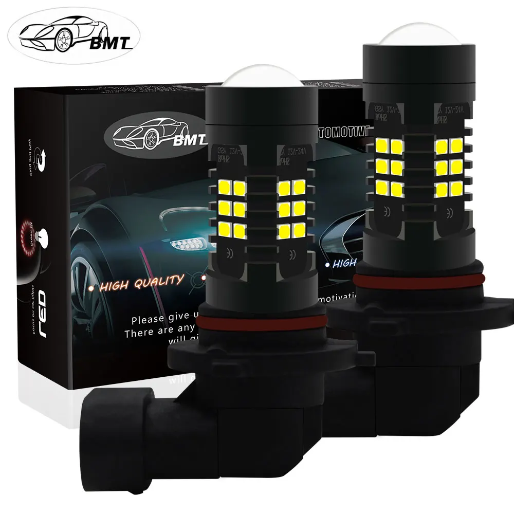BMT H8 H11 Led HB4 9006 HB3 9005 Противотуманные фары лампы 2835SMD 1200LM 6000K белый вождение